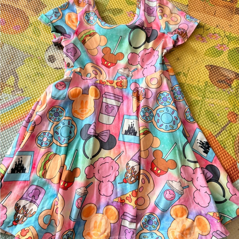 Colorful Kids Dress with Fun Print